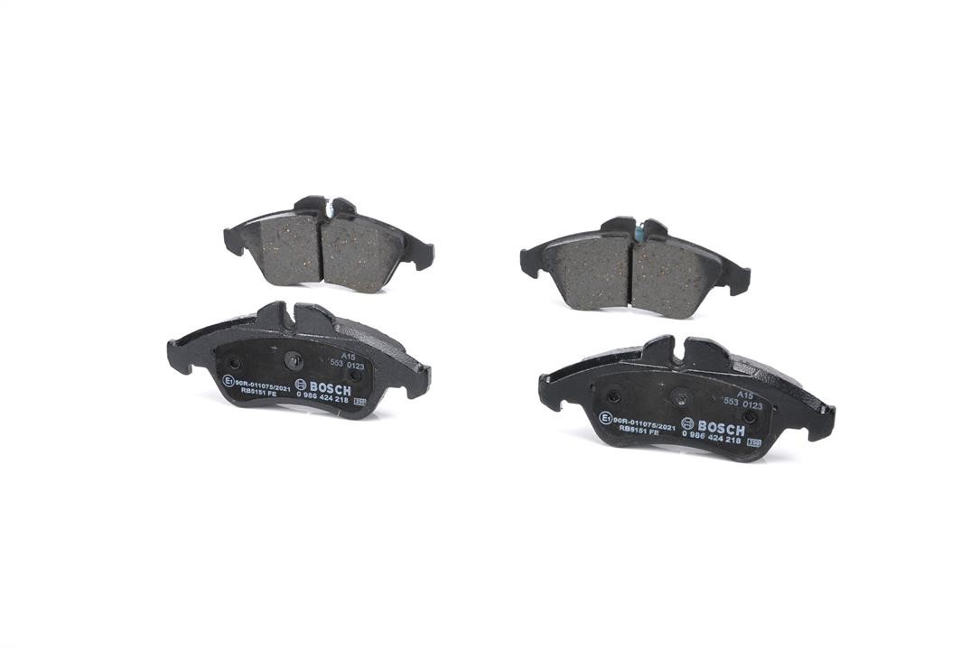 Brake pad set Bosch 0 986 424 218