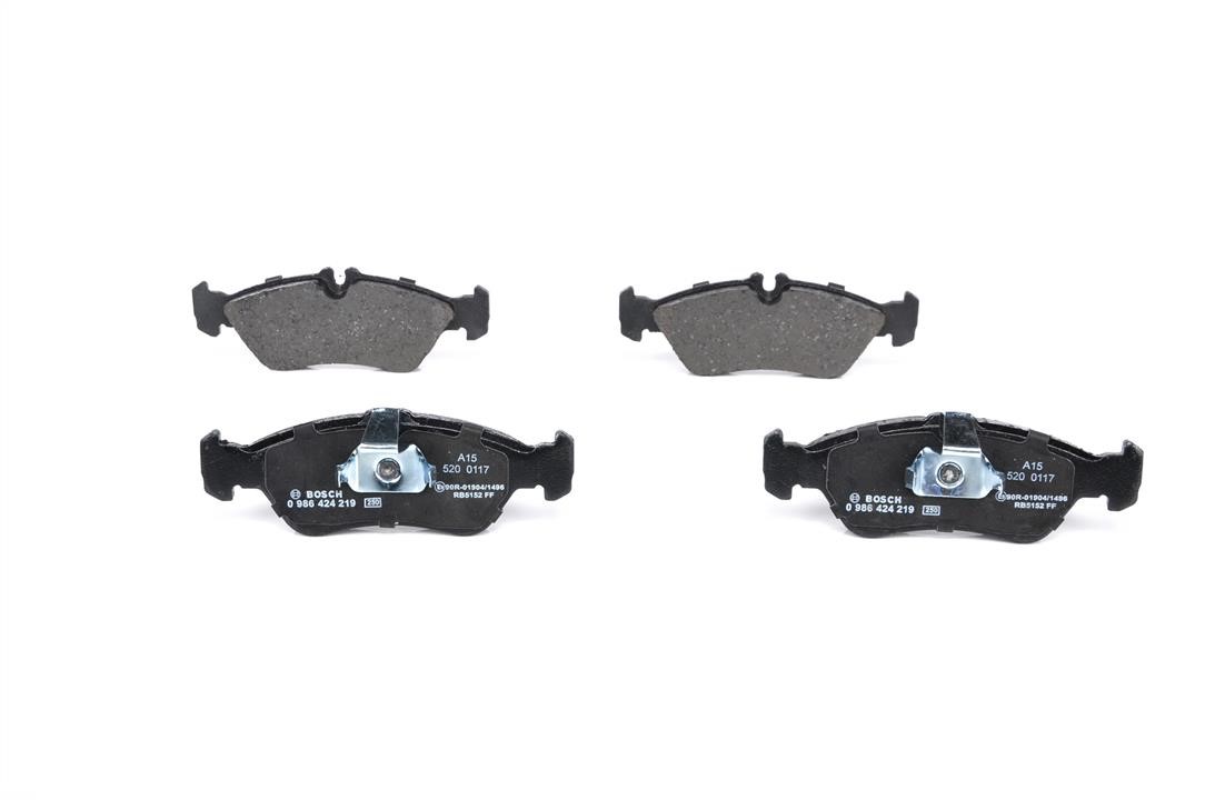 Bosch Brake pad set – price 138 PLN