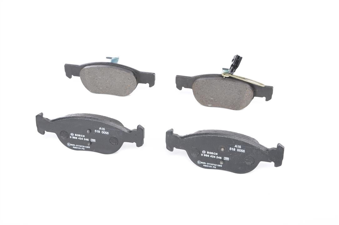 Brake pad set Bosch 0 986 424 246