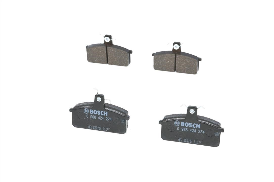 Brake pad set Bosch 0 986 424 274