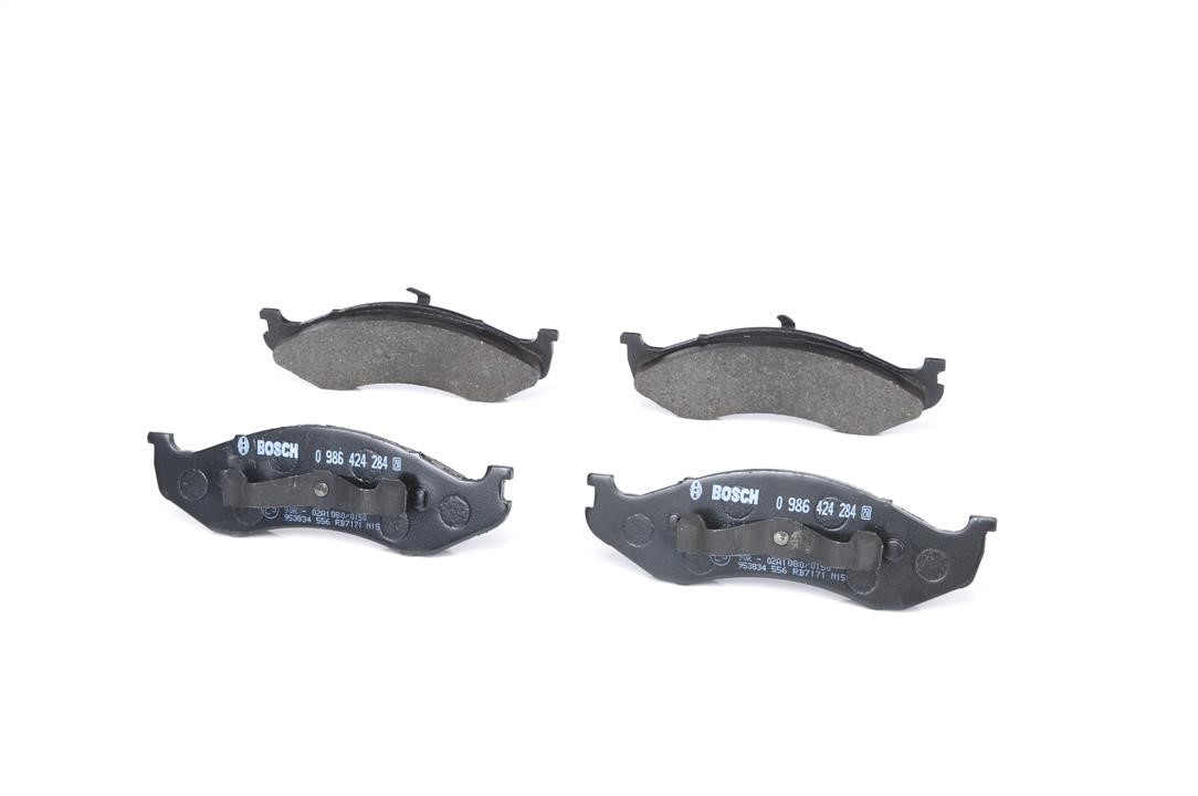 Brake pad set Bosch 0 986 424 284