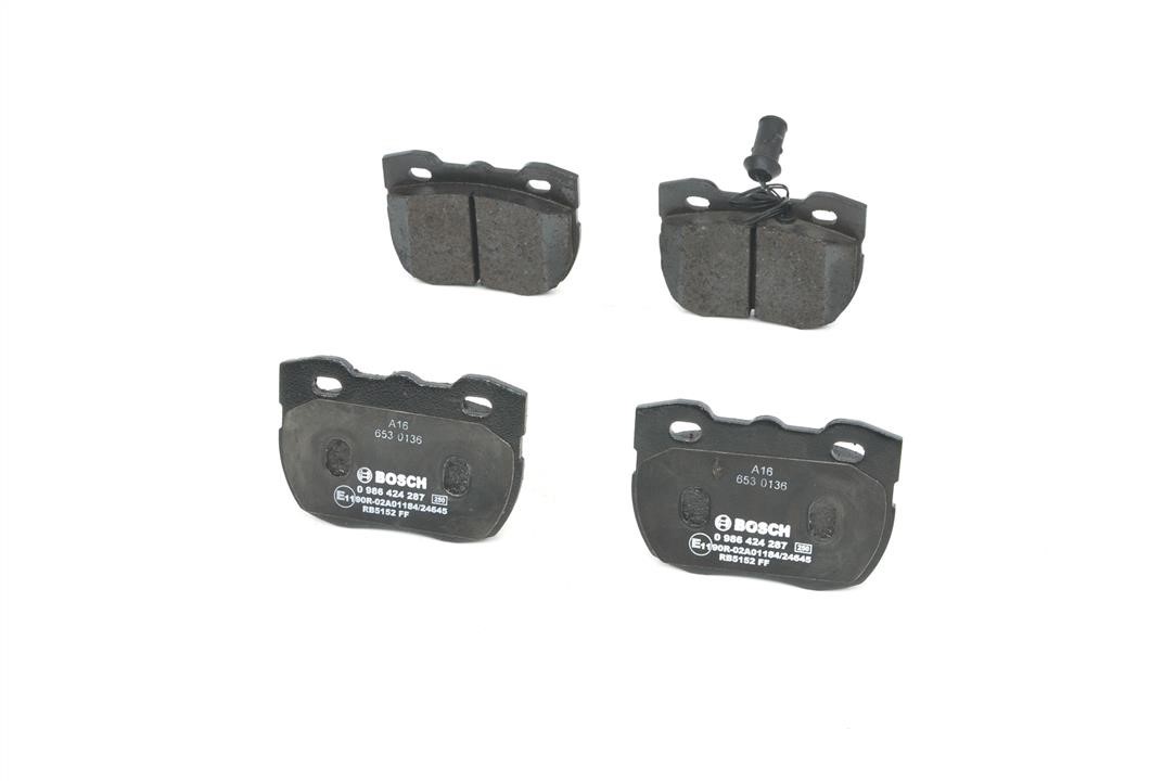 Brake pad set Bosch 0 986 424 287