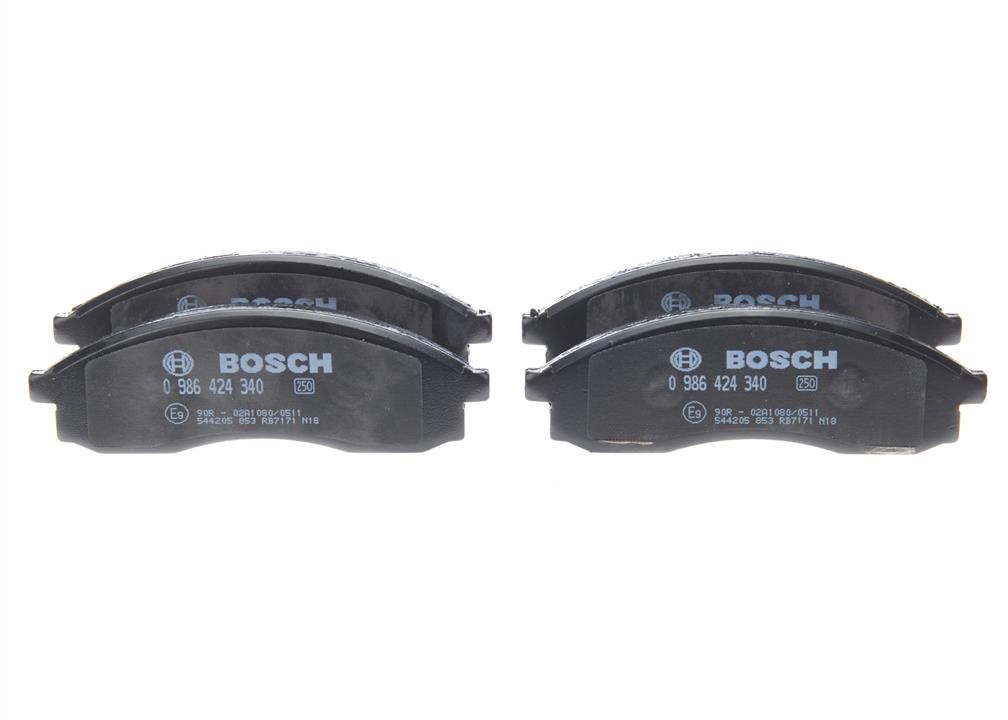 Bosch Brake pad set – price 150 PLN