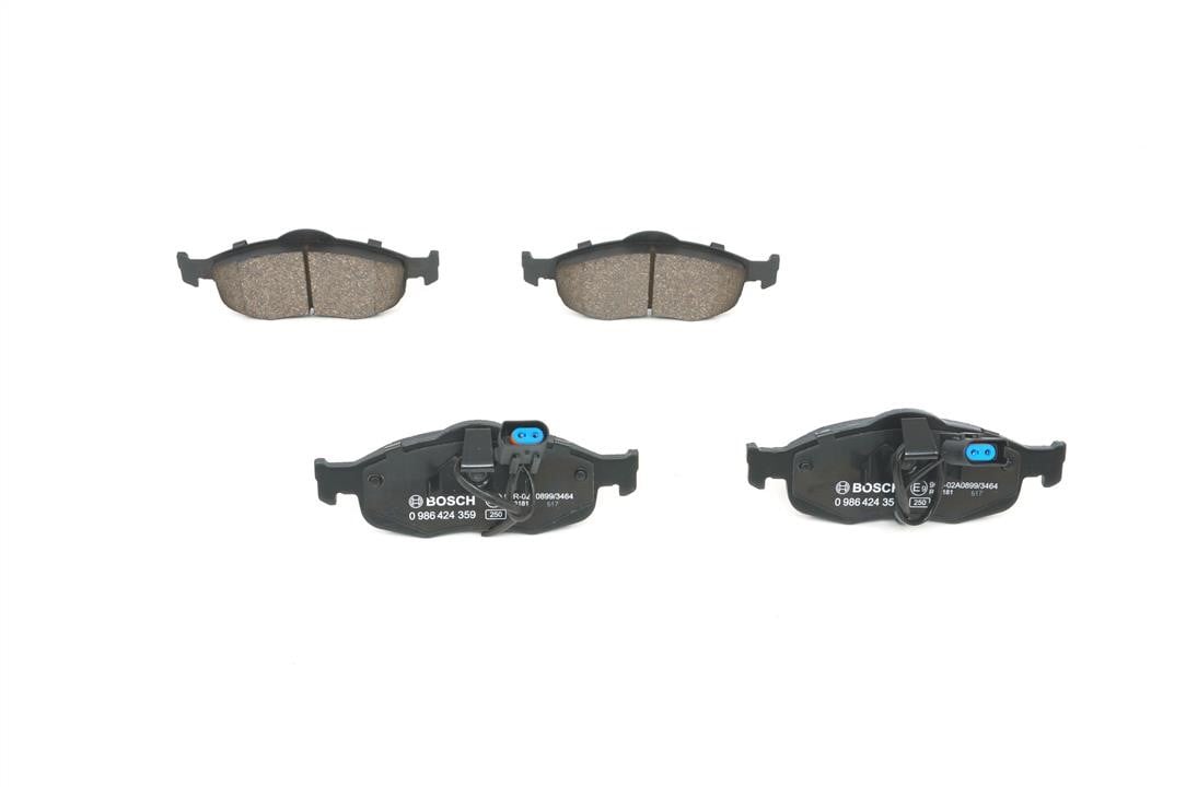 Bosch Brake pad set – price 130 PLN