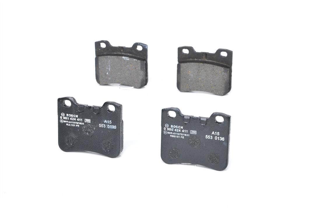 Brake pad set Bosch 0 986 424 411