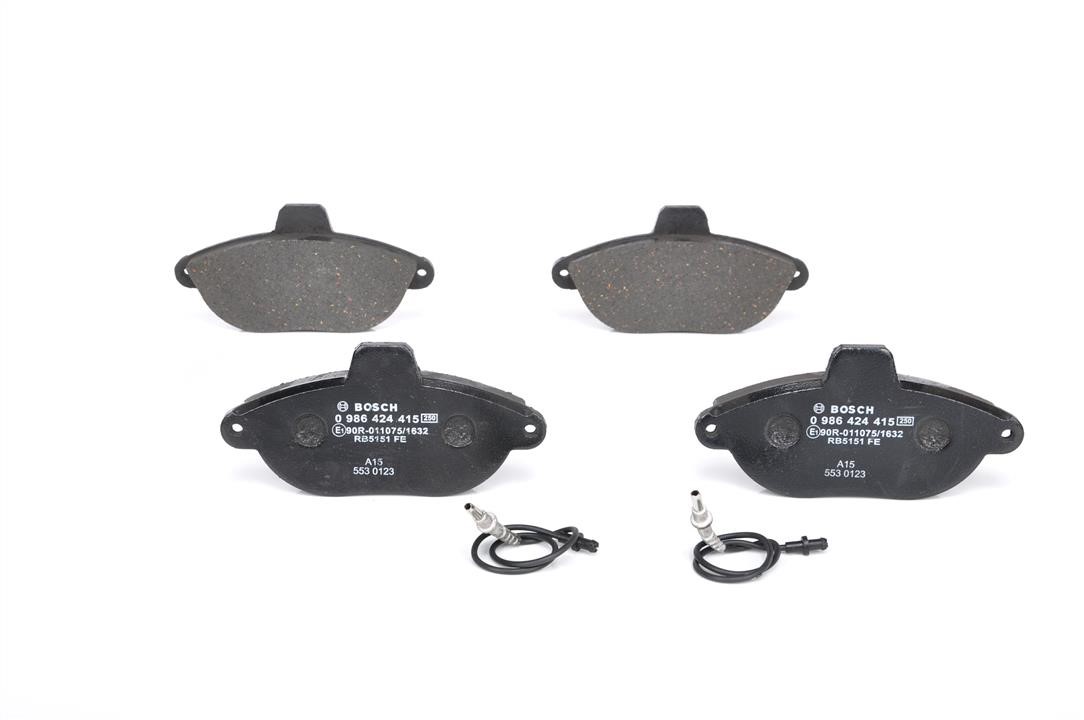 Bosch Brake pad set – price 138 PLN
