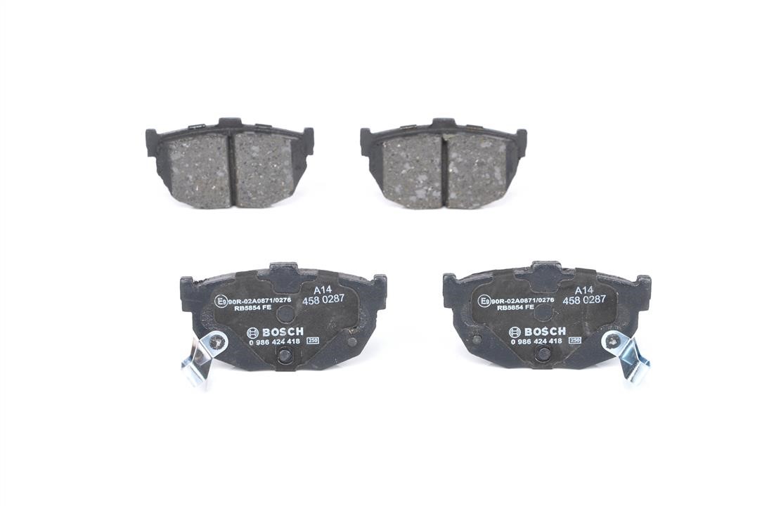 Bosch Rear brake pad set – price 98 PLN