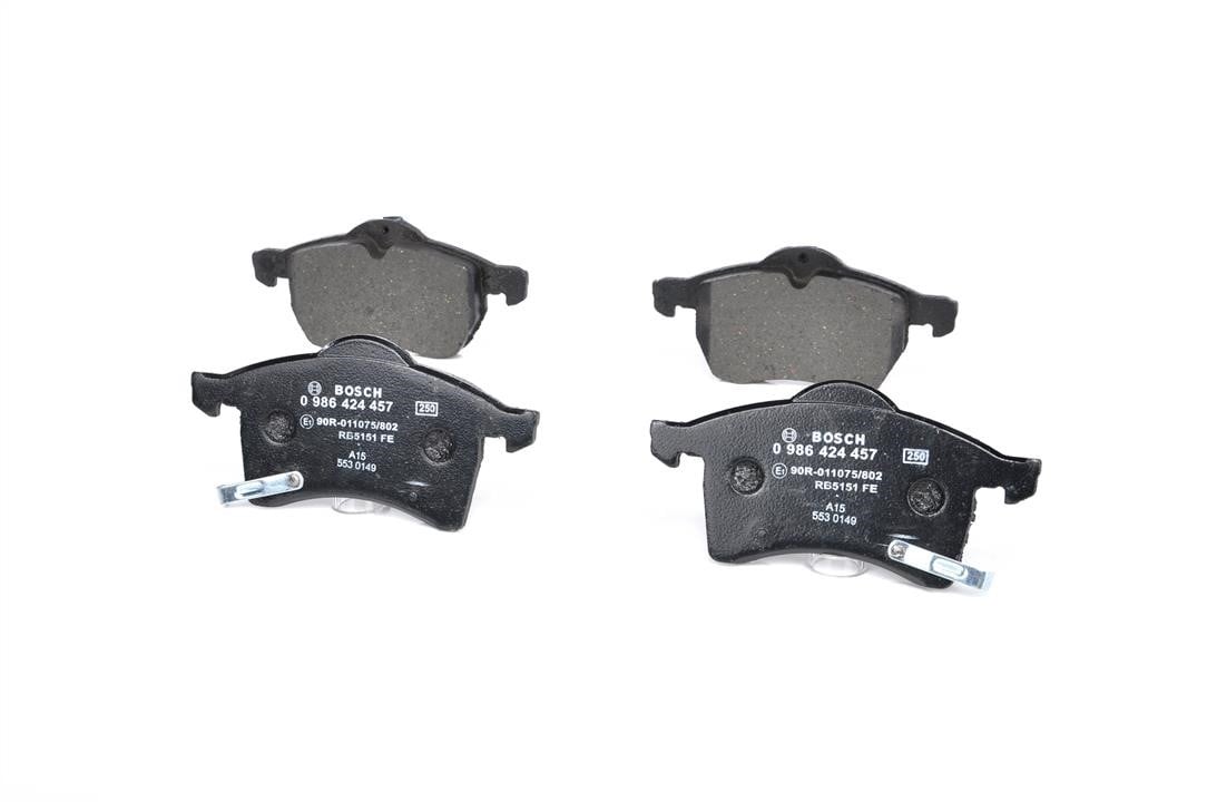 Brake pad set Bosch 0 986 424 457