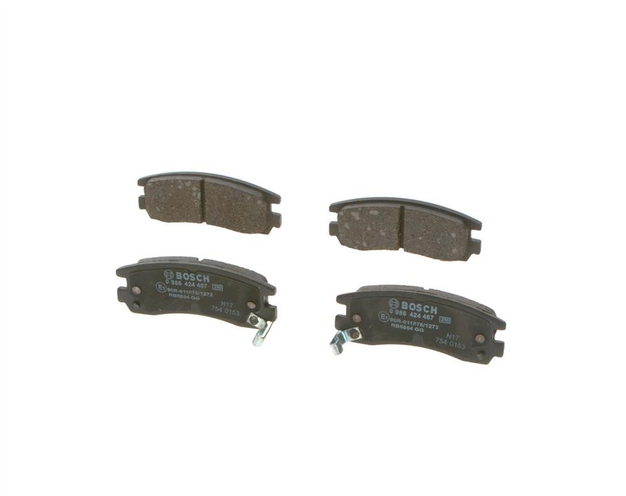 Brake pad set Bosch 0 986 424 467