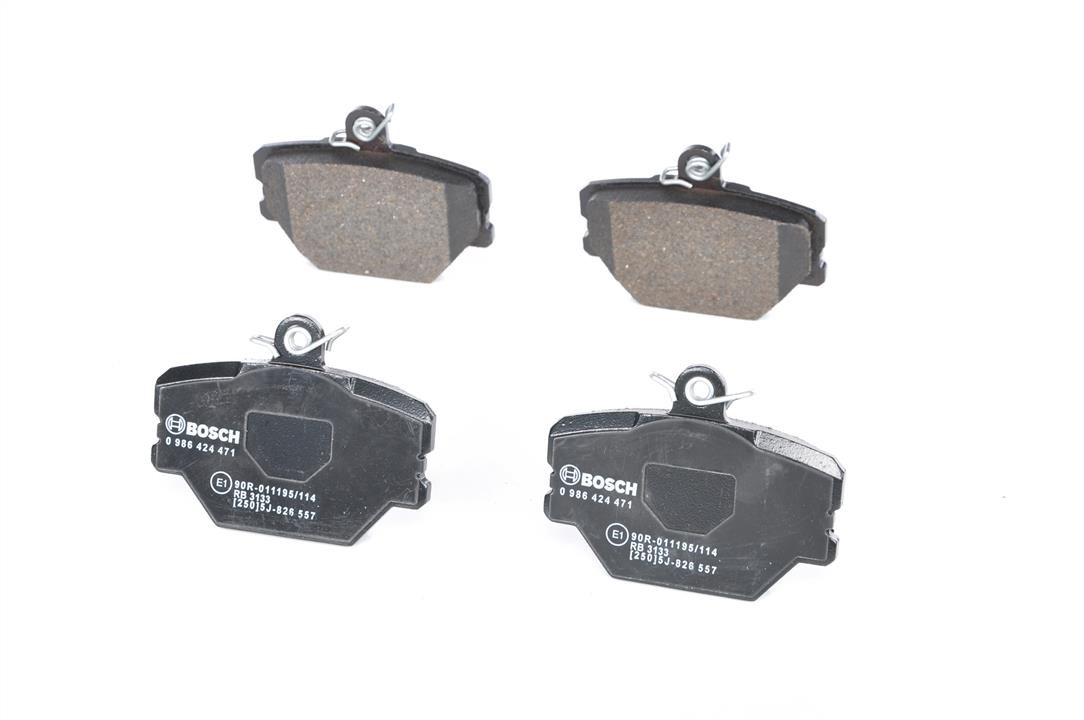 Brake pad set Bosch 0 986 424 471