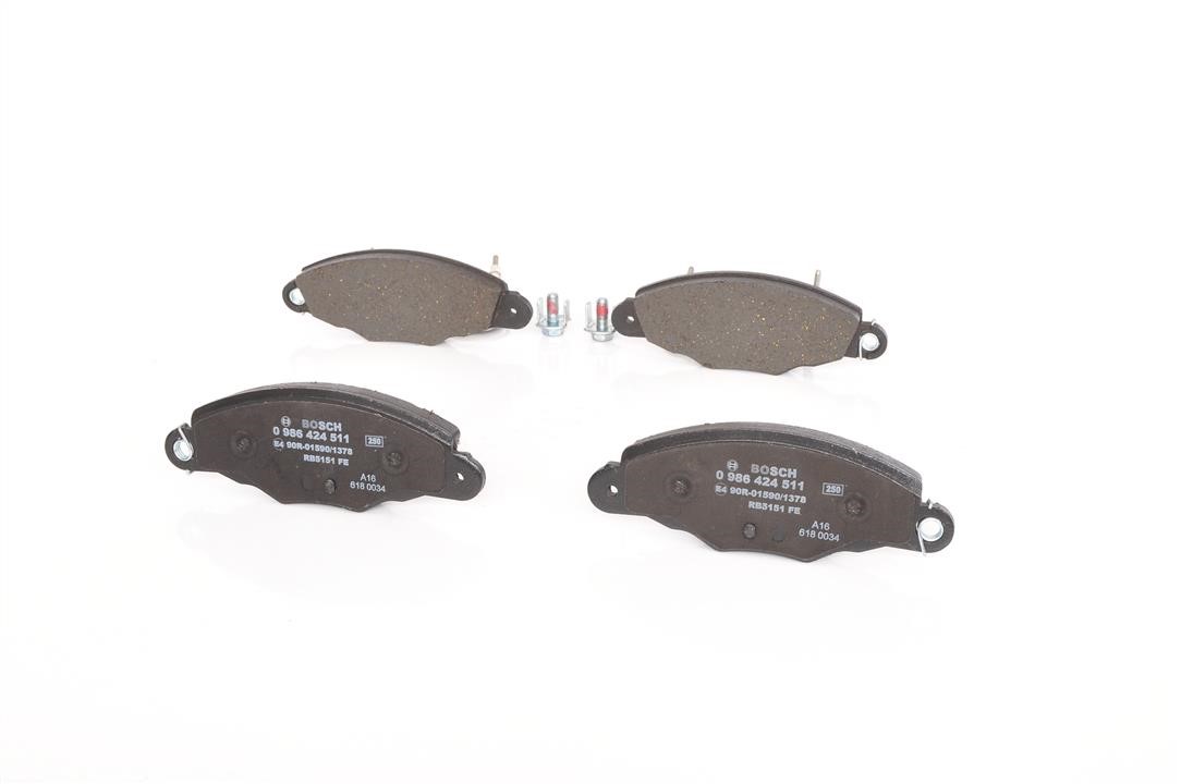 Bosch Brake Pad Set, disc brake – price 157 PLN