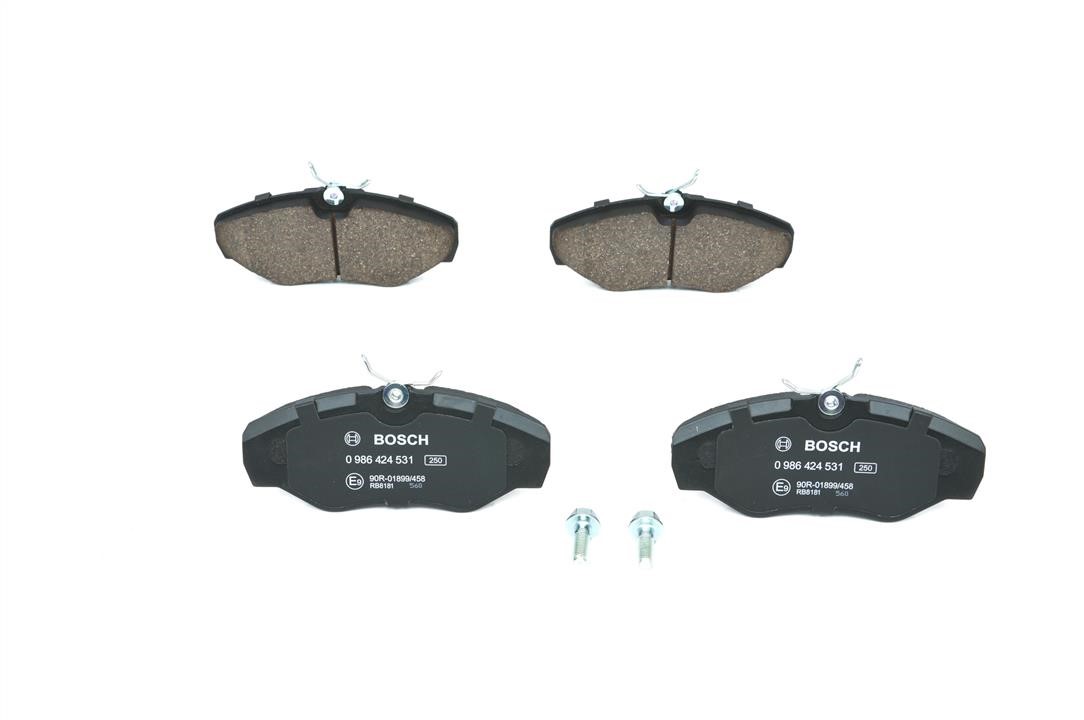 Bosch Brake pad set – price [object Object] PLN