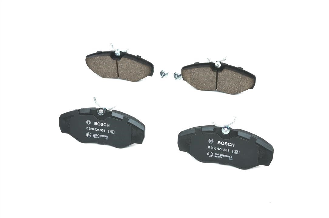 Brake pad set Bosch 0 986 424 531