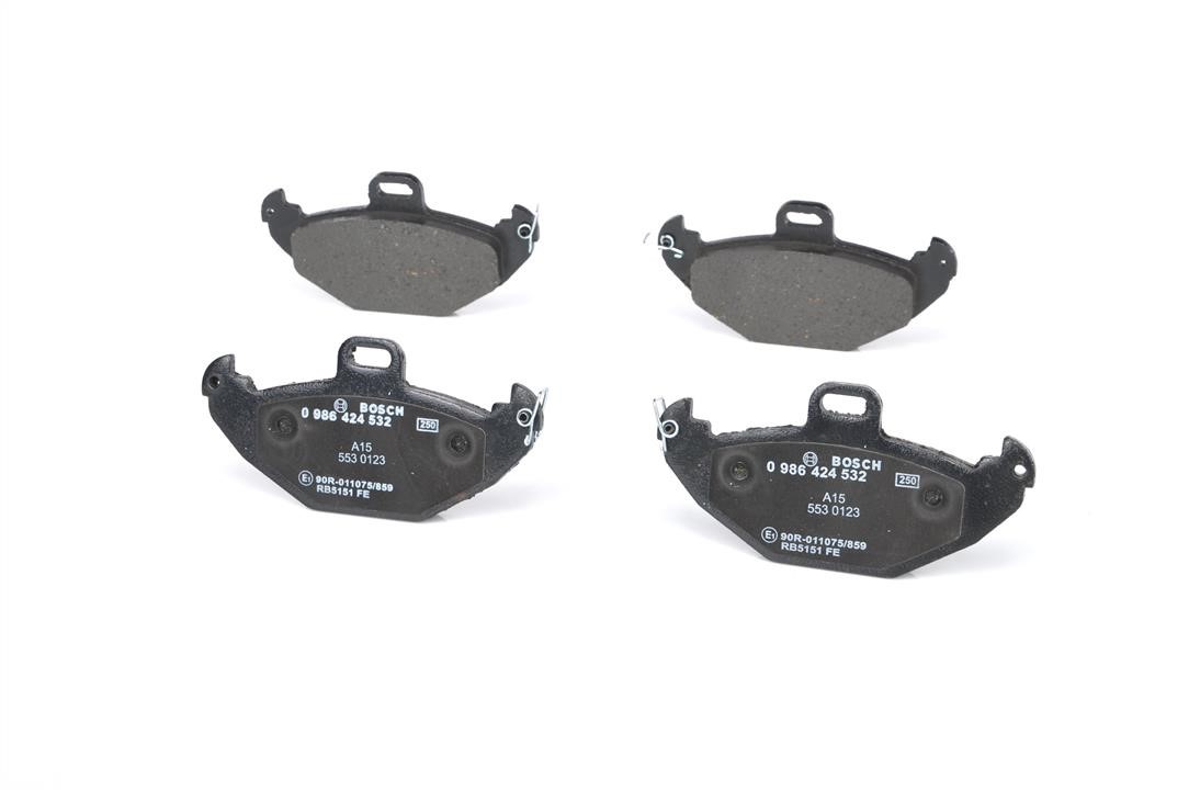 Brake pad set Bosch 0 986 424 532