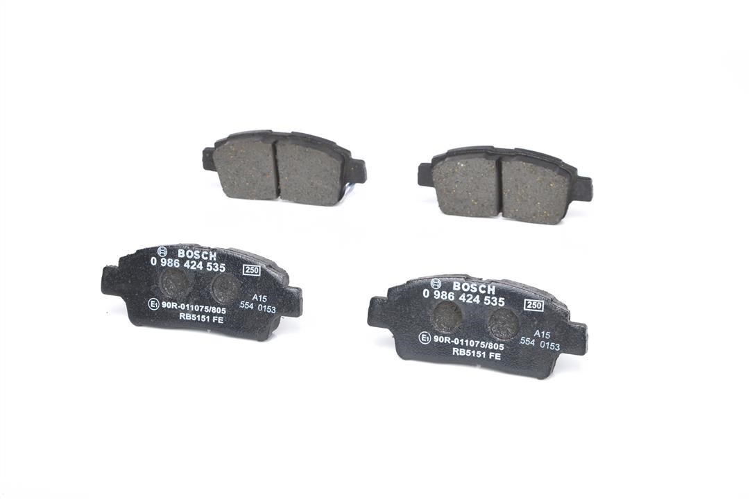 Brake pad set Bosch 0 986 424 535