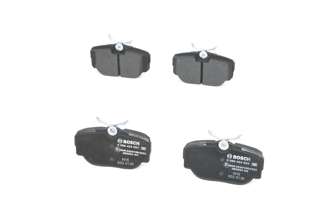 Brake pad set Bosch 0 986 424 564