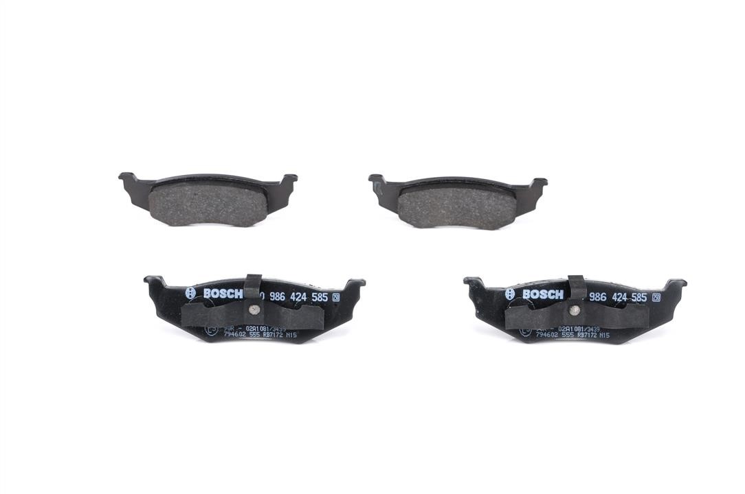 Bosch Brake pad set – price 135 PLN
