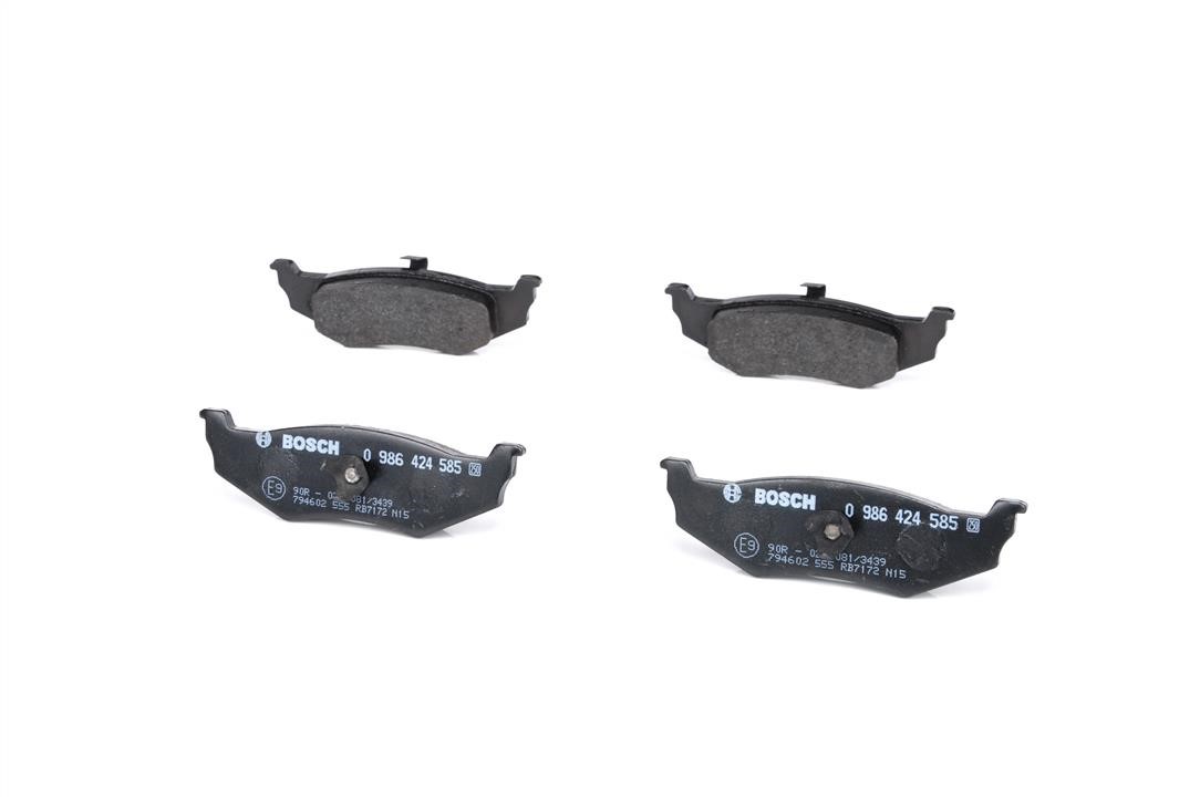 Brake pad set Bosch 0 986 424 585