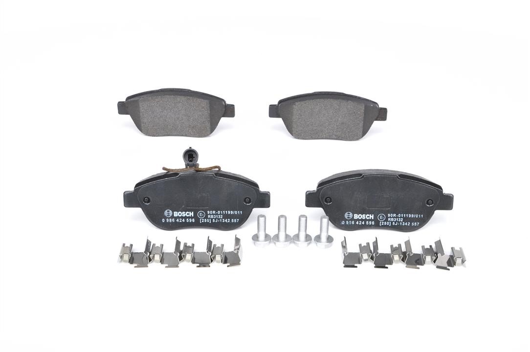 Bosch Front disc brake pads, set – price 132 PLN