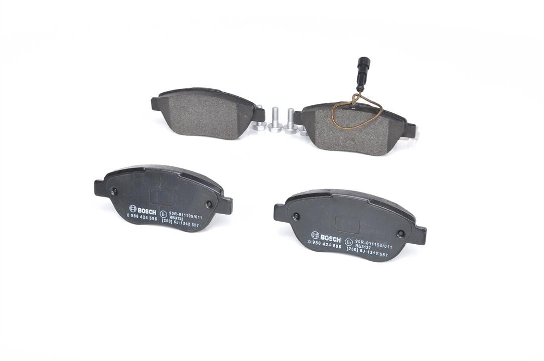 Front disc brake pads, set Bosch 0 986 424 596