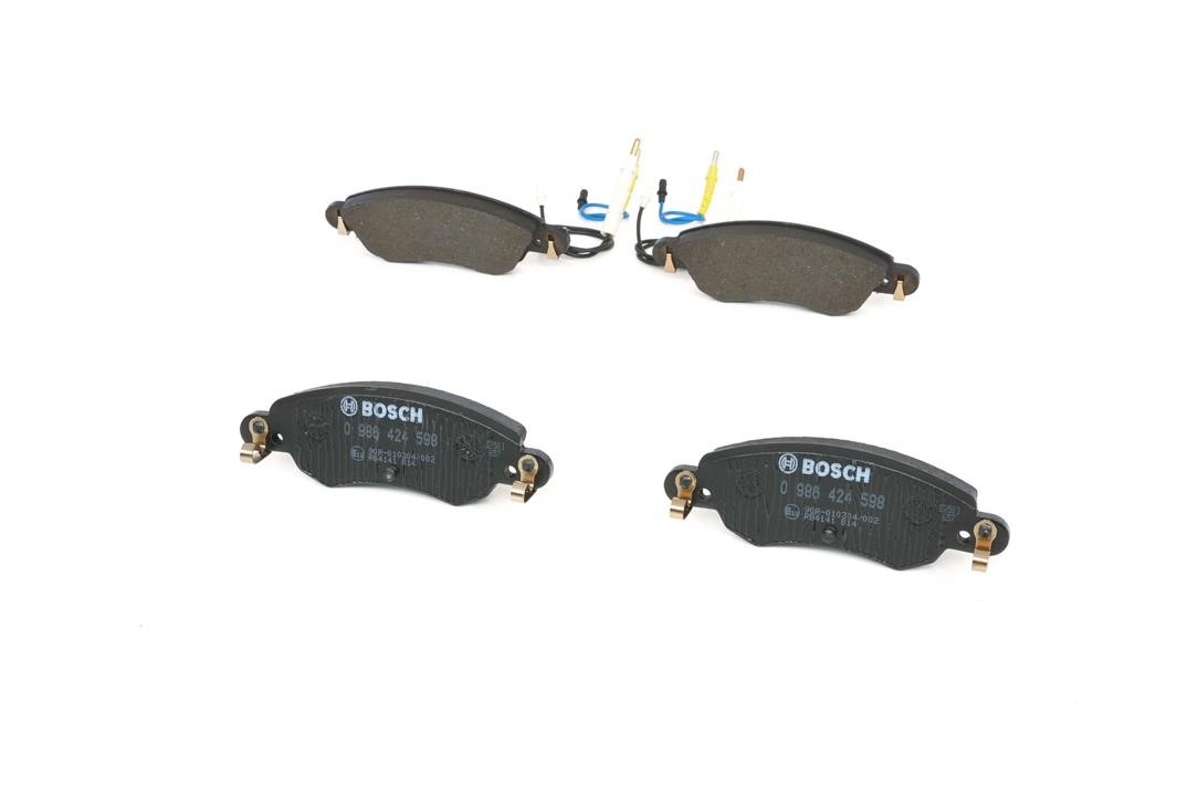 Brake pad set Bosch 0 986 424 598