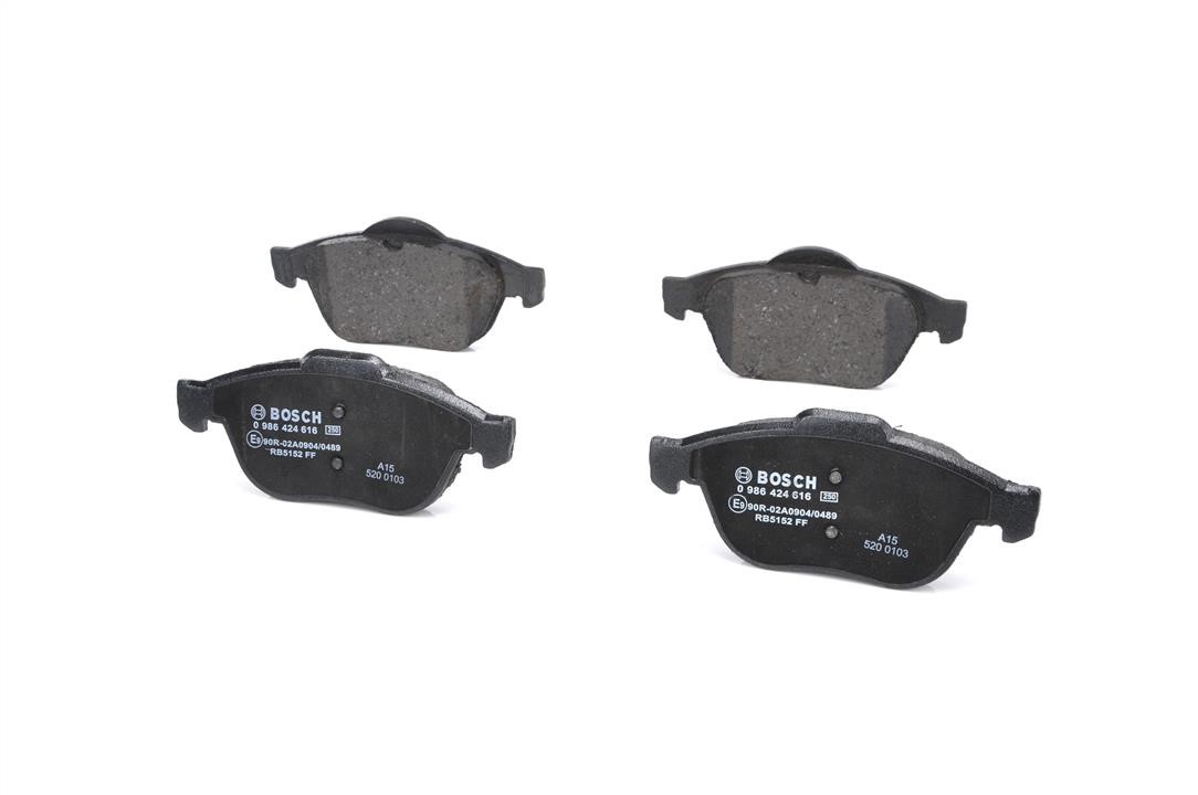 Brake pad set Bosch 0 986 424 616