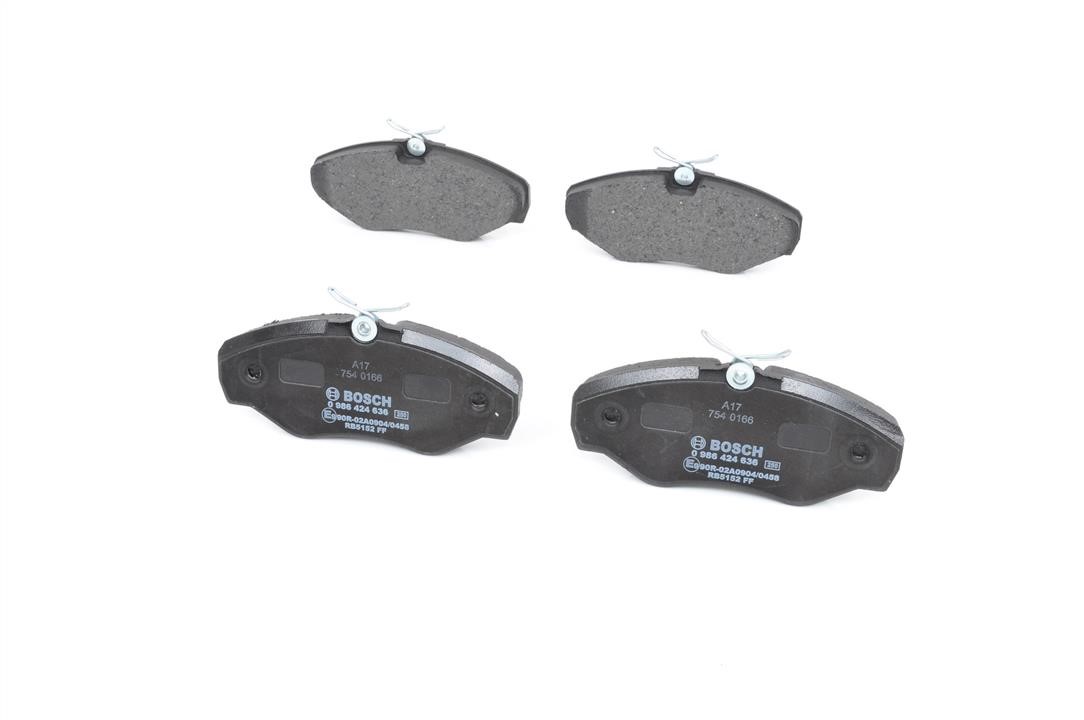 Brake pad set Bosch 0 986 424 636