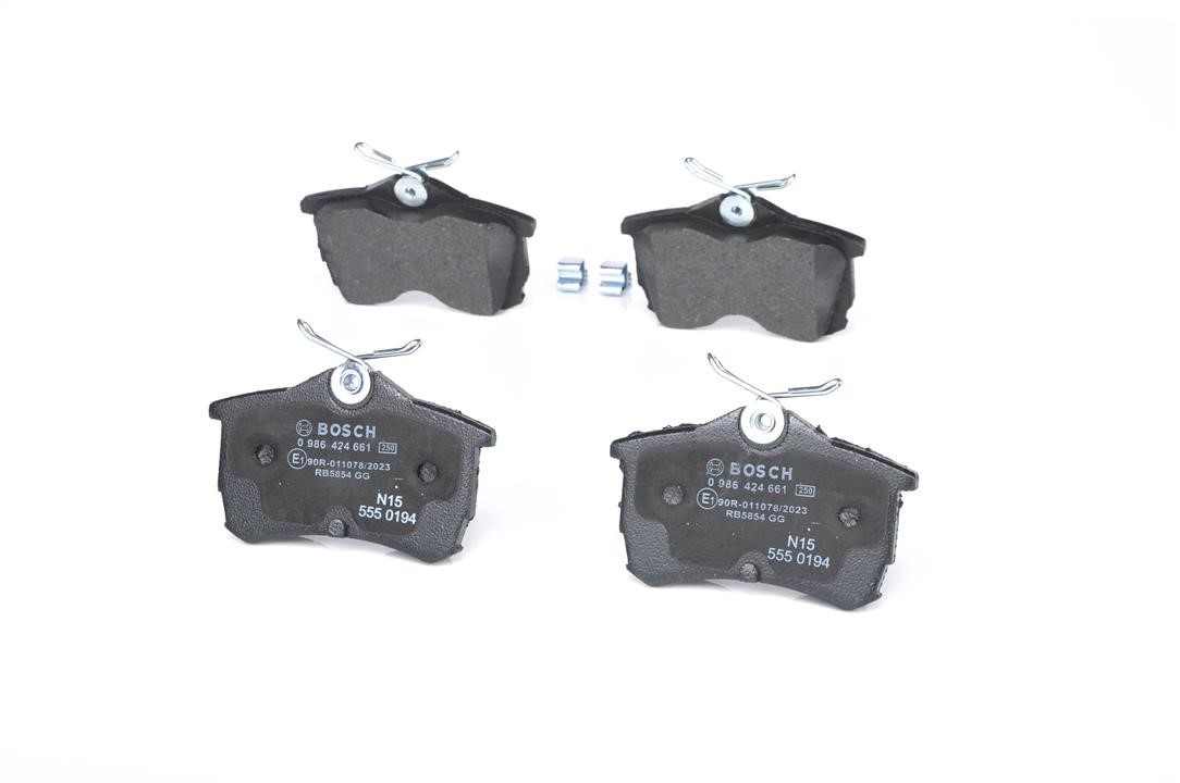 Brake pad set Bosch 0 986 424 661