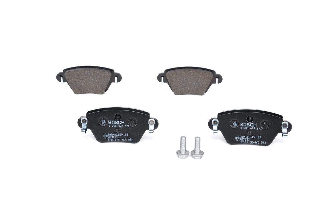 Bosch Brake pad set – price 133 PLN
