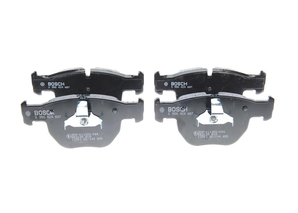 Bosch Brake pad set – price 226 PLN