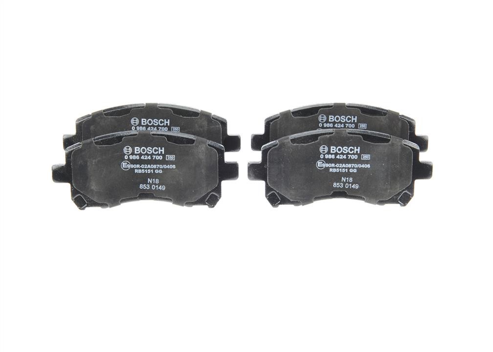 Bosch Brake pad set – price 144 PLN