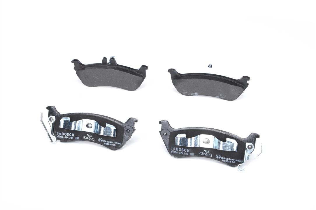 Brake pad set Bosch 0 986 424 708