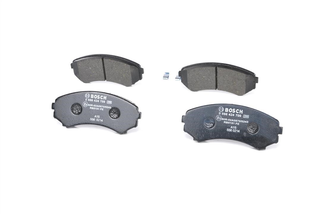 Brake pad set Bosch 0 986 424 709