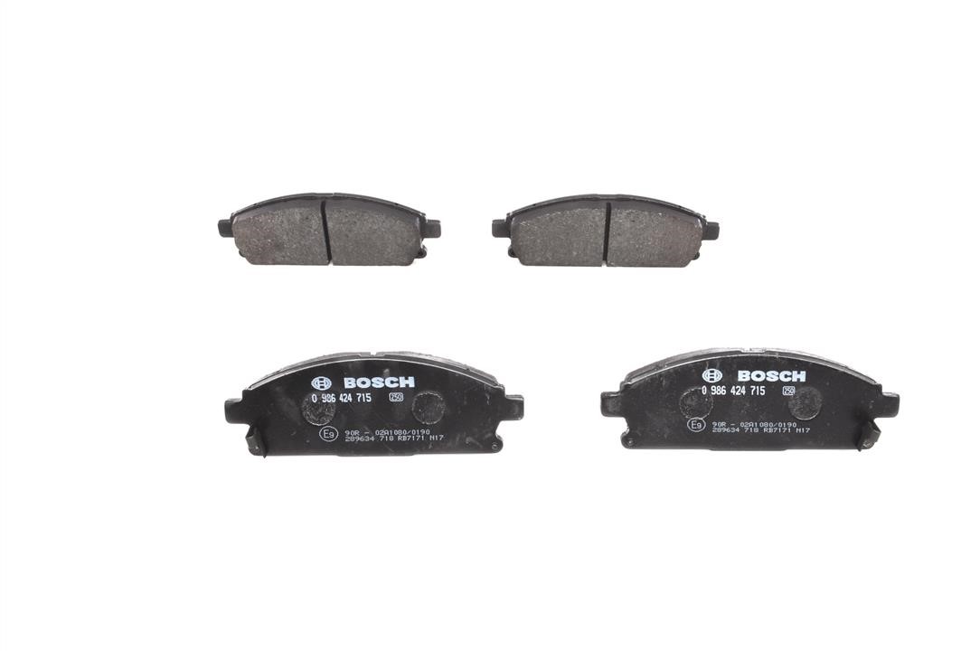 Bosch Brake pad set – price 153 PLN