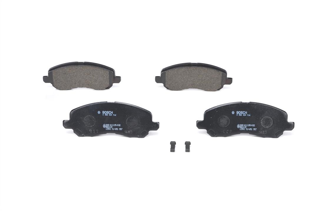 Bosch Brake pad set – price 127 PLN