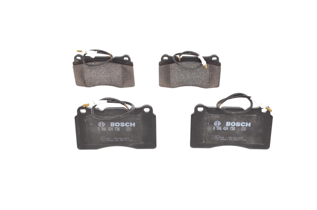 Bosch Brake pad set – price 213 PLN