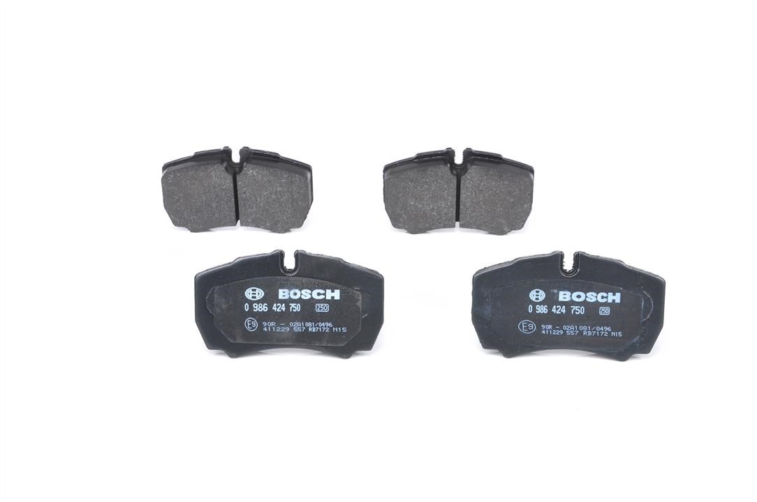 Bosch Brake pad set – price 137 PLN