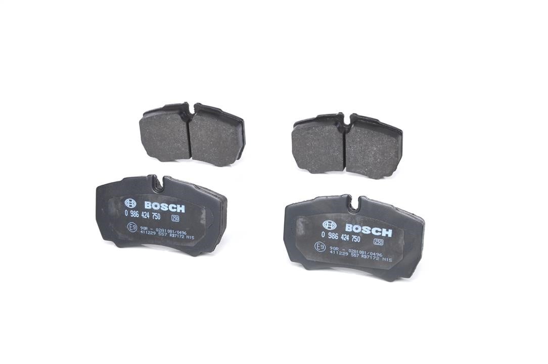 Brake pad set Bosch 0 986 424 750