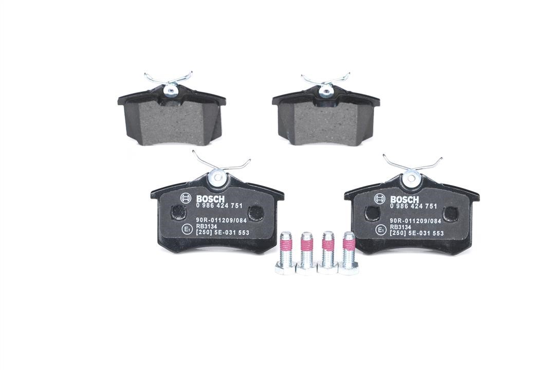 Bosch Brake pad set – price 99 PLN