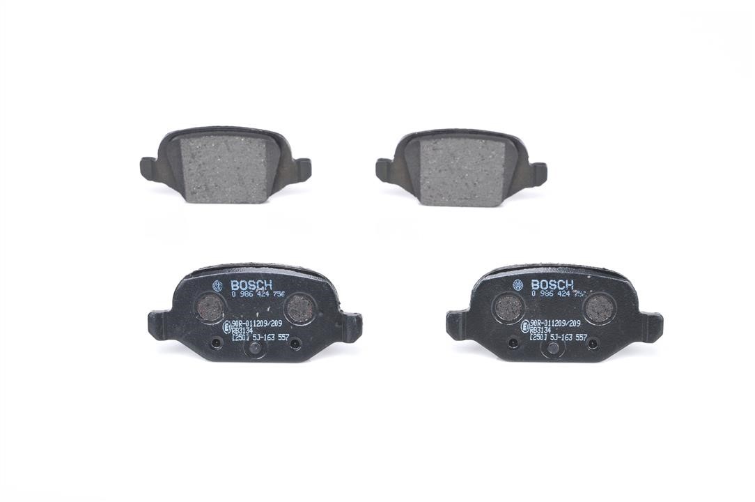 Bosch Brake pad set – price 105 PLN