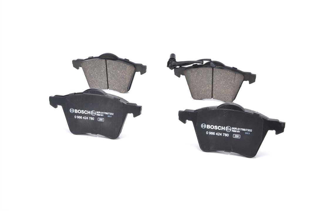 Brake pad set Bosch 0 986 424 780
