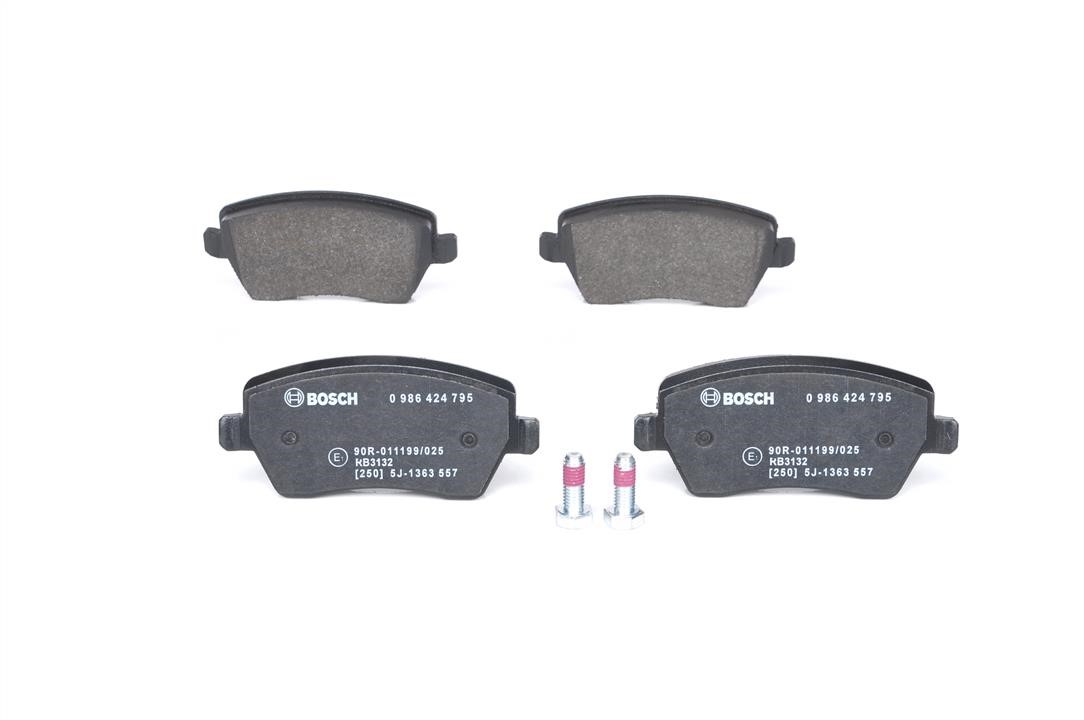 Brake pad set Bosch 0 986 424 795
