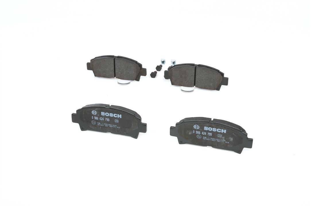 Brake pad set Bosch 0 986 424 799