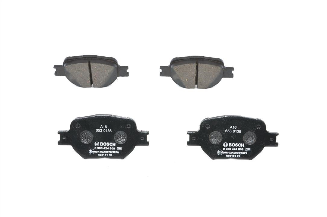 Bosch Brake pad set – price 142 PLN