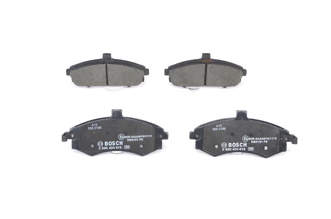 Bosch Brake pad set – price 139 PLN