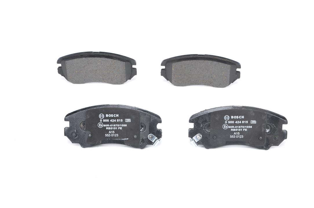 Bosch Front disc brake pads, set – price 172 PLN