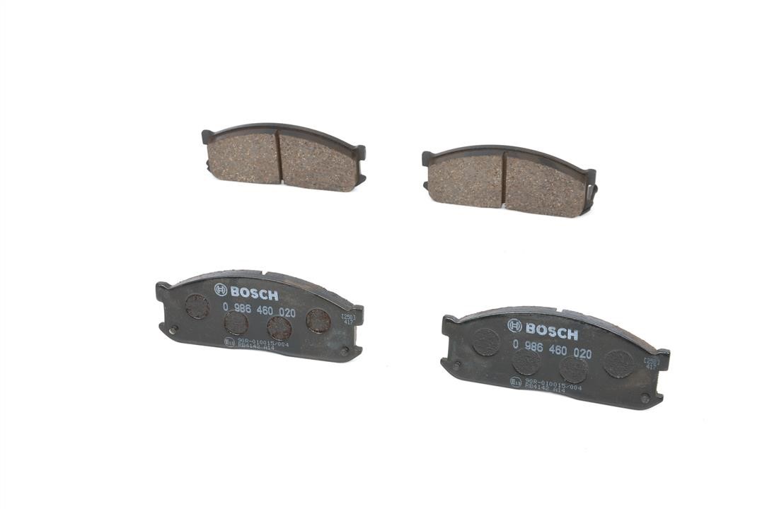 Brake pad set Bosch 0 986 460 020