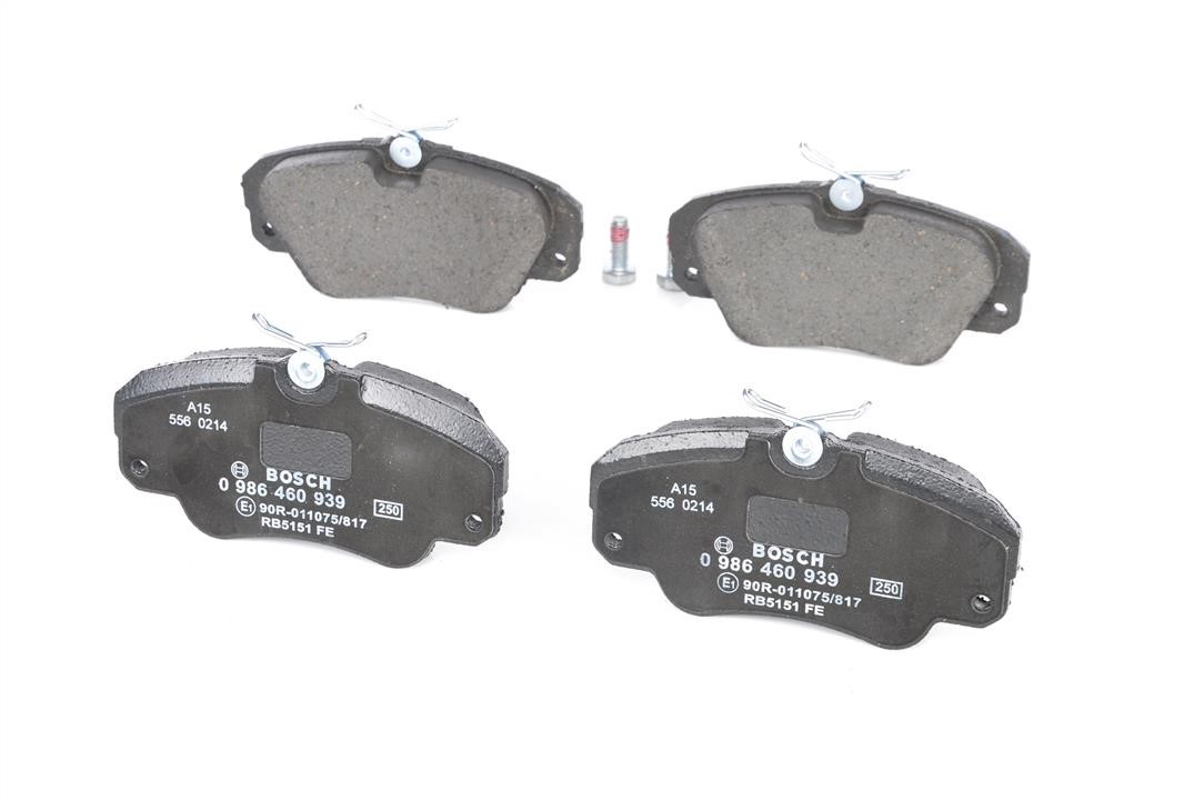 Brake pad set Bosch 0 986 460 939