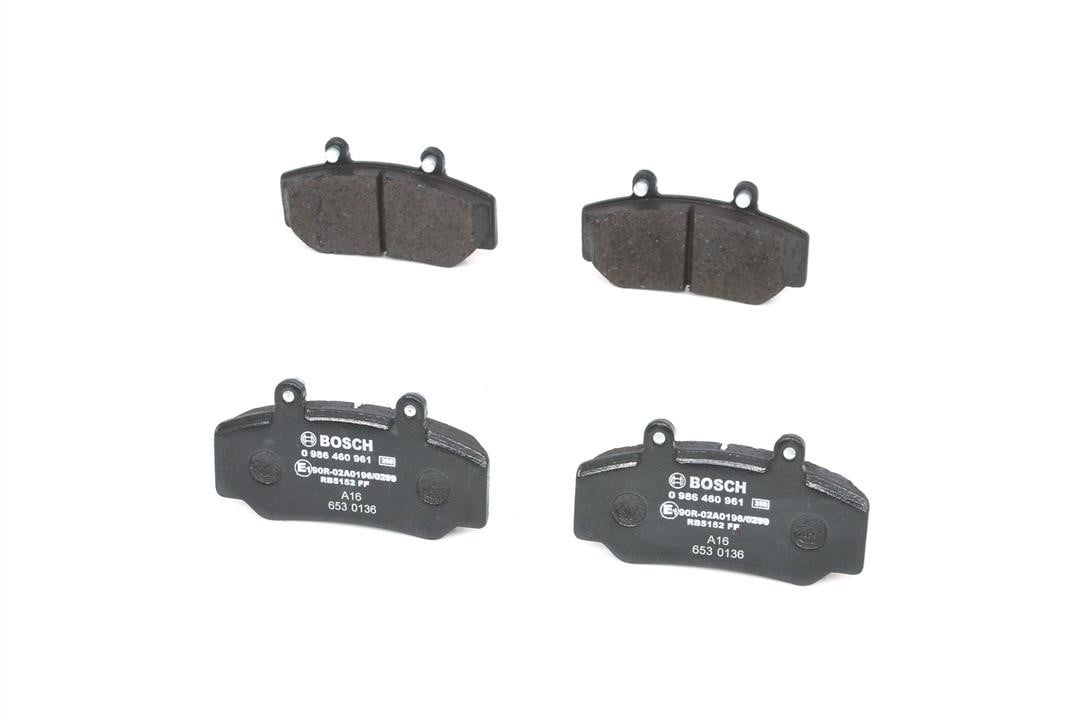 Brake pad set Bosch 0 986 460 961
