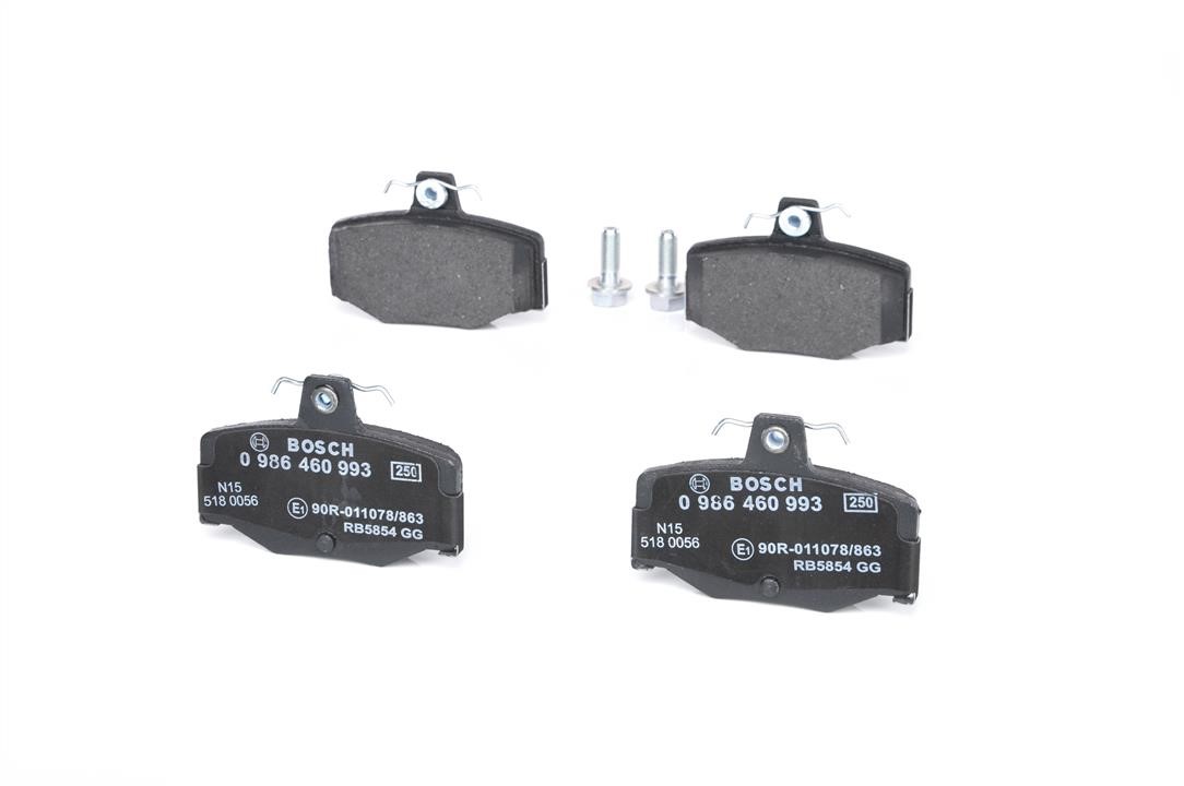 Brake pad set Bosch 0 986 460 993